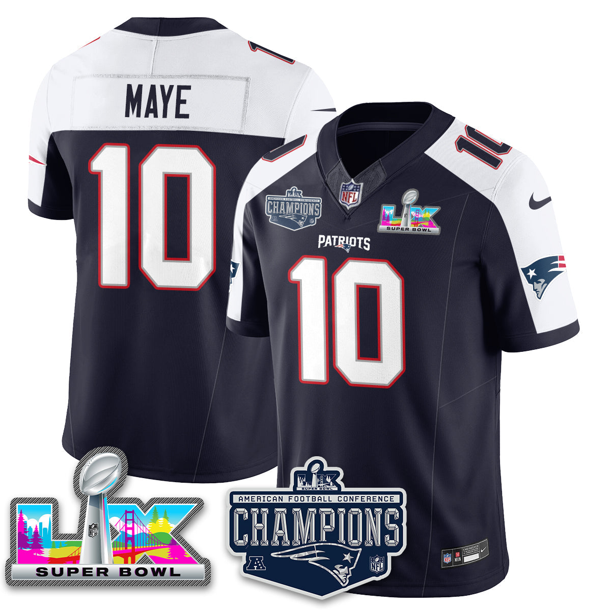 NE 2025 AFC Champions Vapor Limited Jersey