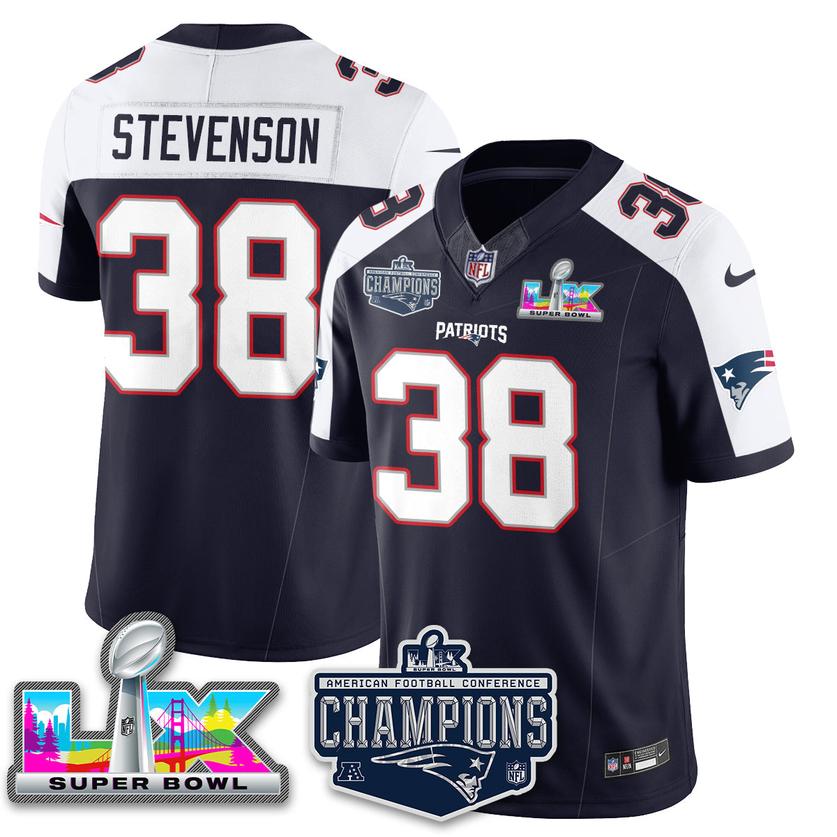 NE 2025 AFC Champions Vapor Limited Jersey