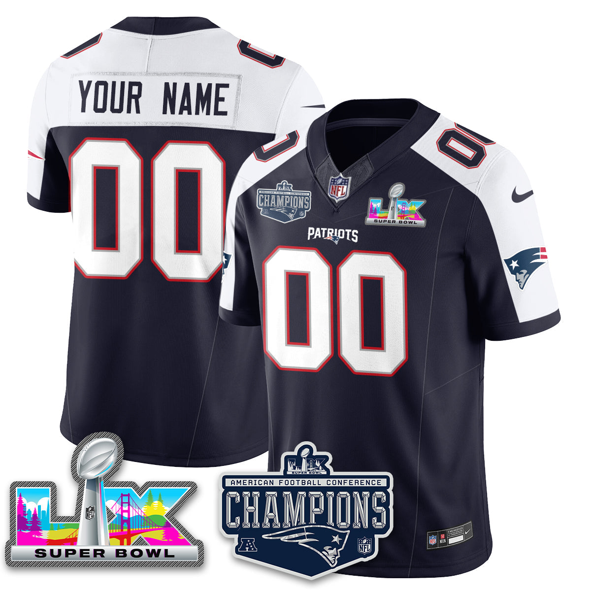 NE 2025 AFC Champions Vapor Limited Jersey