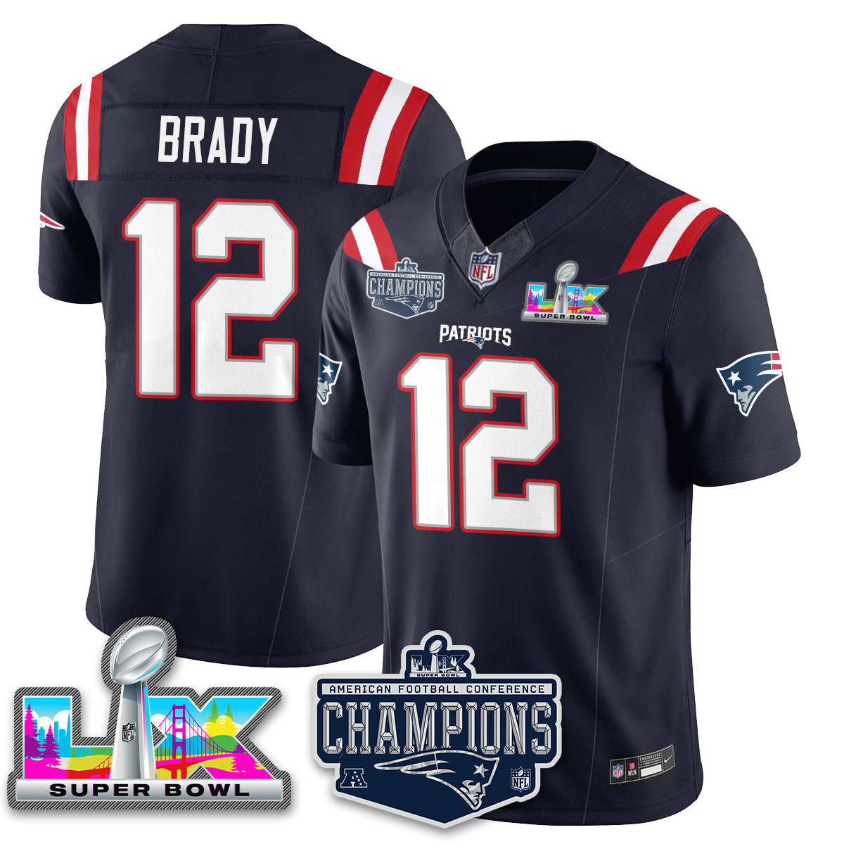 NE 2025 AFC Champions Vapor Limited Jersey