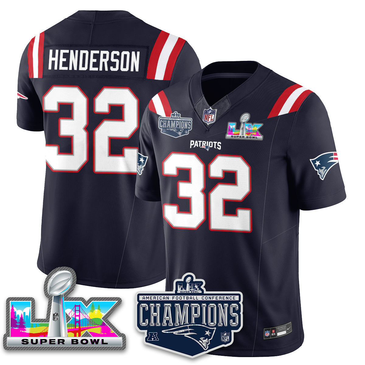 NE 2025 AFC Champions Vapor Limited Jersey