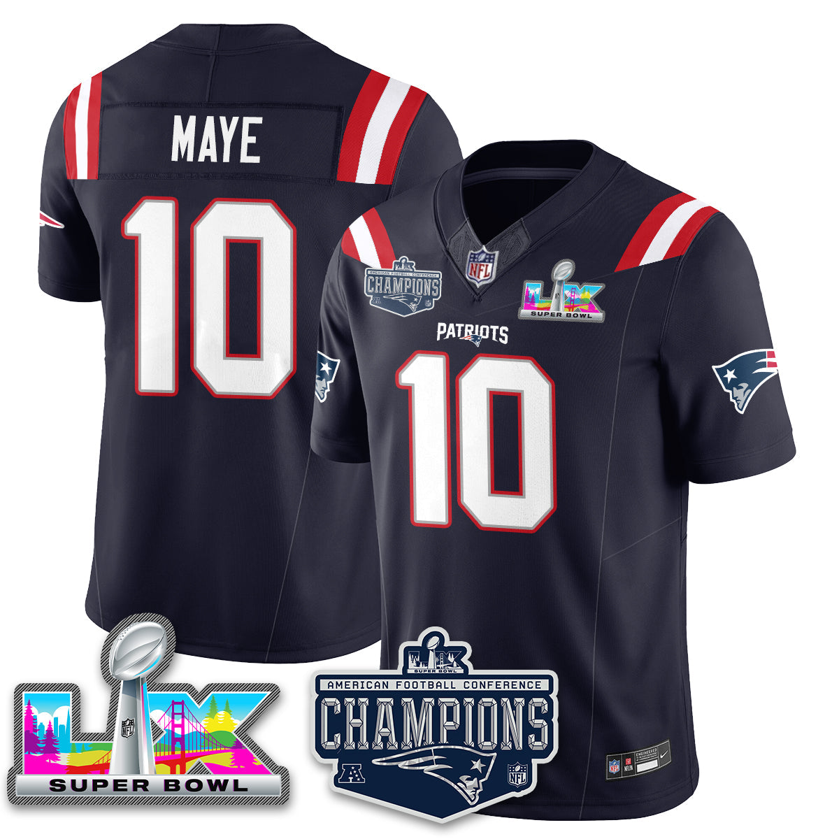 NE 2025 AFC Champions Vapor Limited Jersey