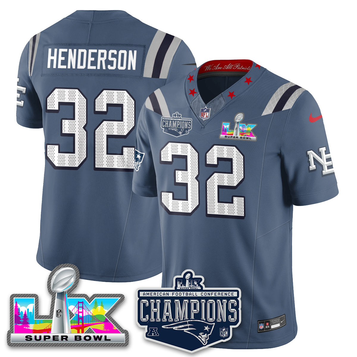 NE 2025 AFC Champions Vapor Limited Jersey