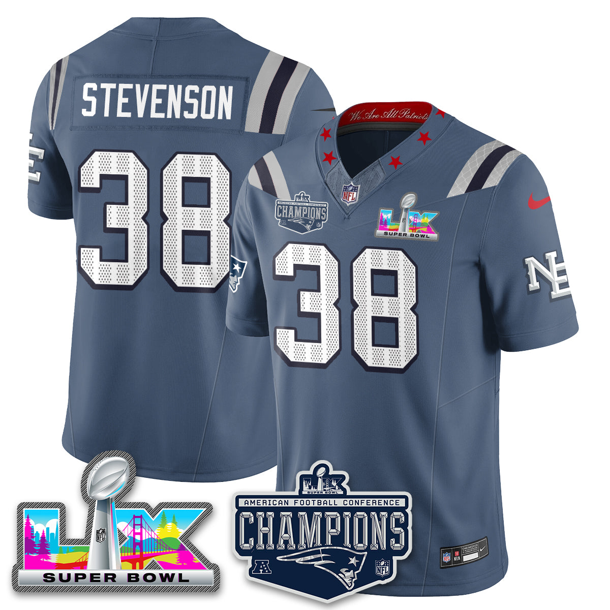 NE 2025 AFC Champions Vapor Limited Jersey