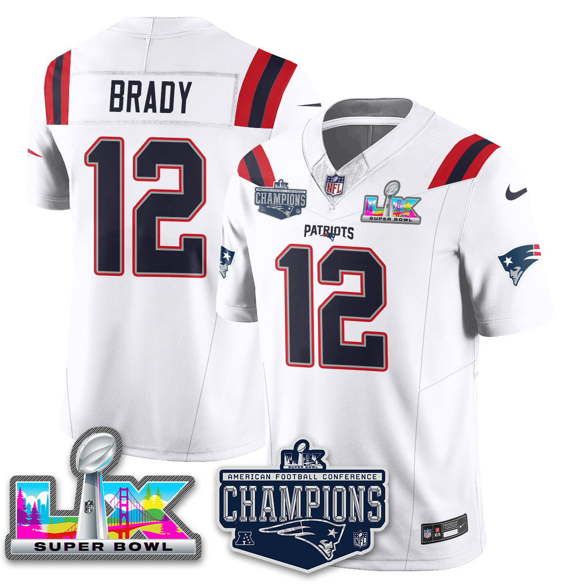 NE 2025 AFC Champions Vapor Limited Jersey
