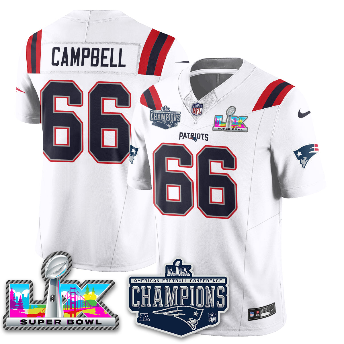 NE 2025 AFC Champions Vapor Limited Jersey