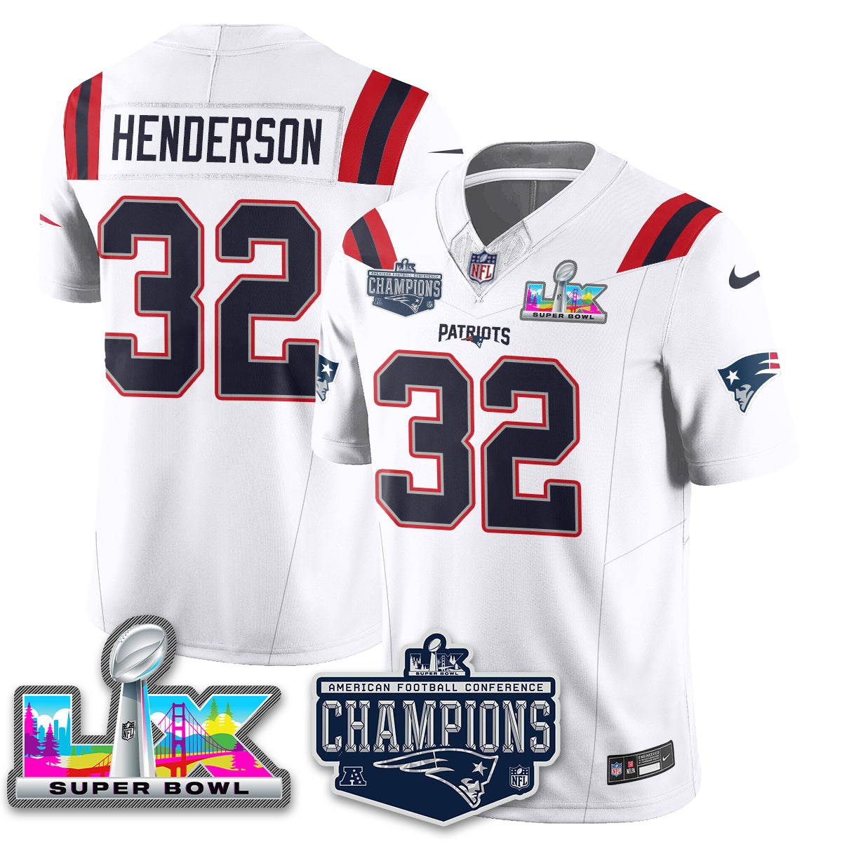 NE 2025 AFC Champions Vapor Limited Jersey