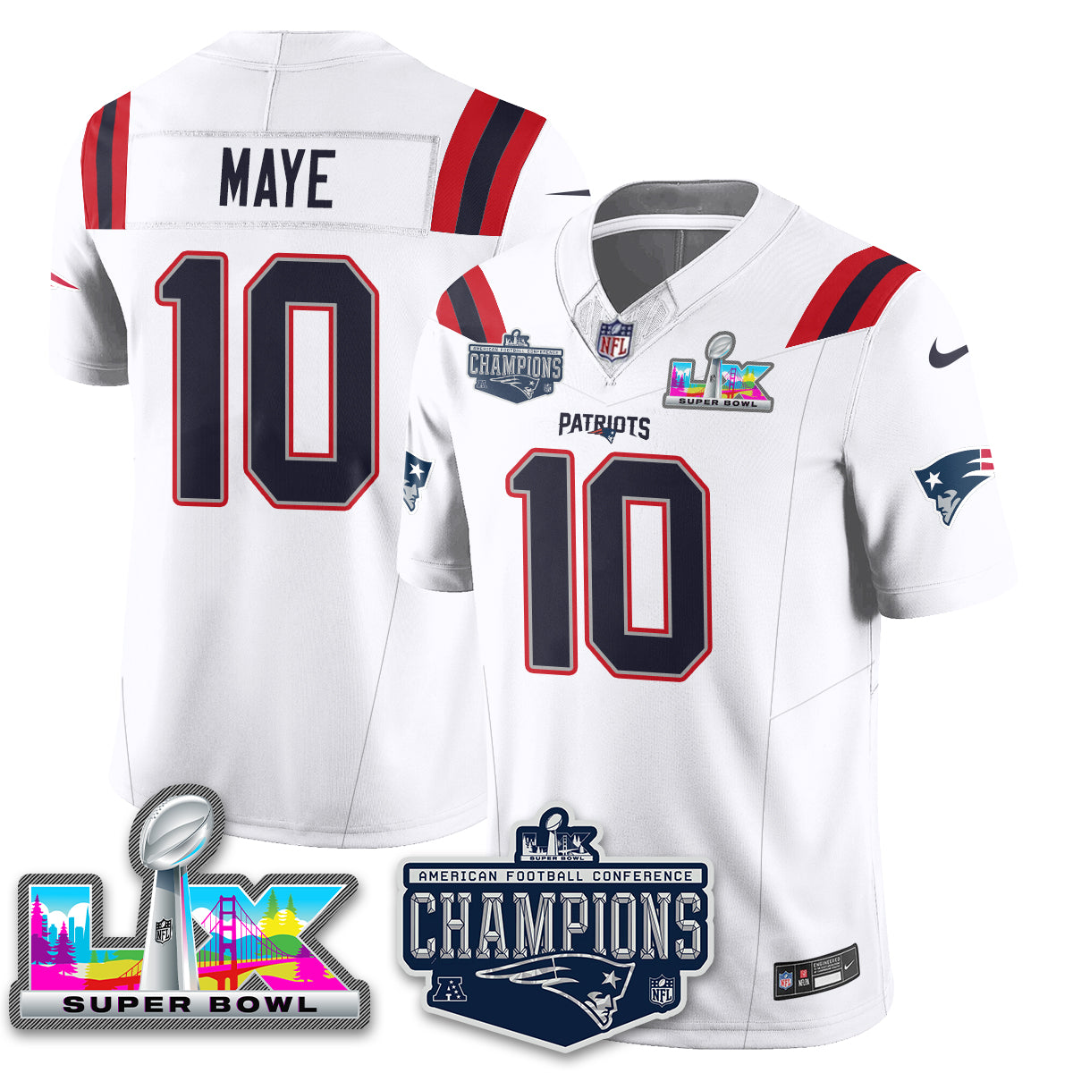 NE 2025 AFC Champions Vapor Limited Jersey