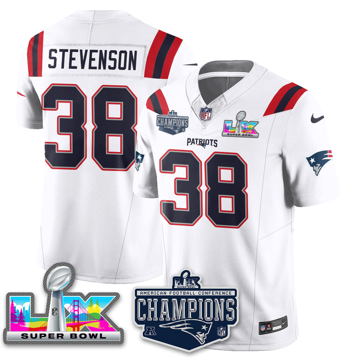 NE 2025 AFC Champions Vapor Limited Jersey