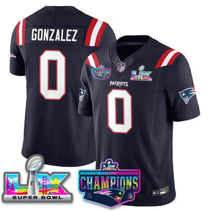 NE 2025 Vapor Jersey - AFC Champions Limited Patch