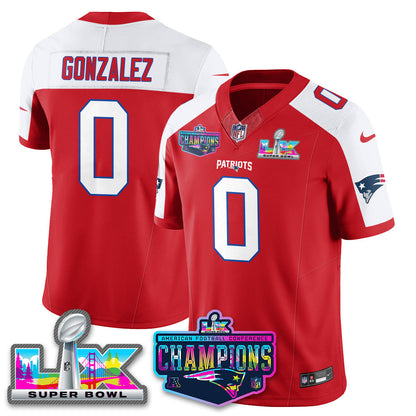 NE 2025 Vapor Jersey - AFC Champions Limited Patch