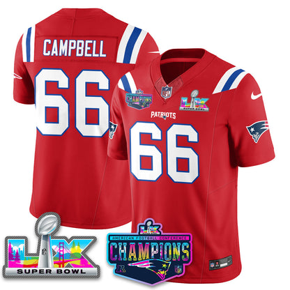 NE 2025 Vapor Jersey - AFC Champions Limited Patch