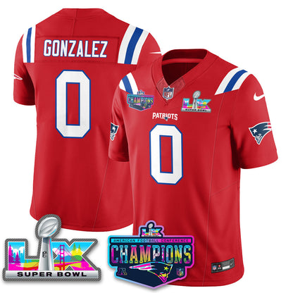 NE 2025 Vapor Jersey - AFC Champions Limited Patch