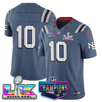 NE 2025 Vapor Jersey - AFC Champions Limited Patch