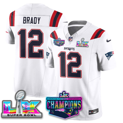 NE 2025 Vapor Jersey - AFC Champions Limited Patch