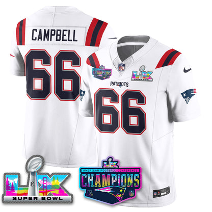 NE 2025 Vapor Jersey - AFC Champions Limited Patch