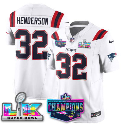NE 2025 Vapor Jersey - AFC Champions Limited Patch