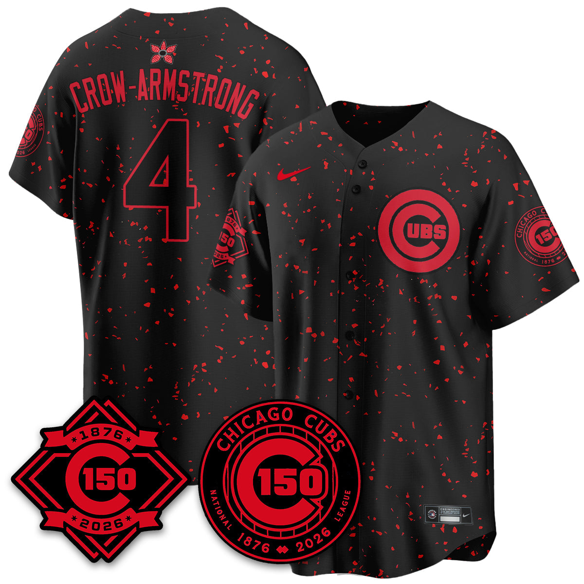 CHC Stranger Things Vapor Limited Jersey - 150th Anniversary - All Stitched