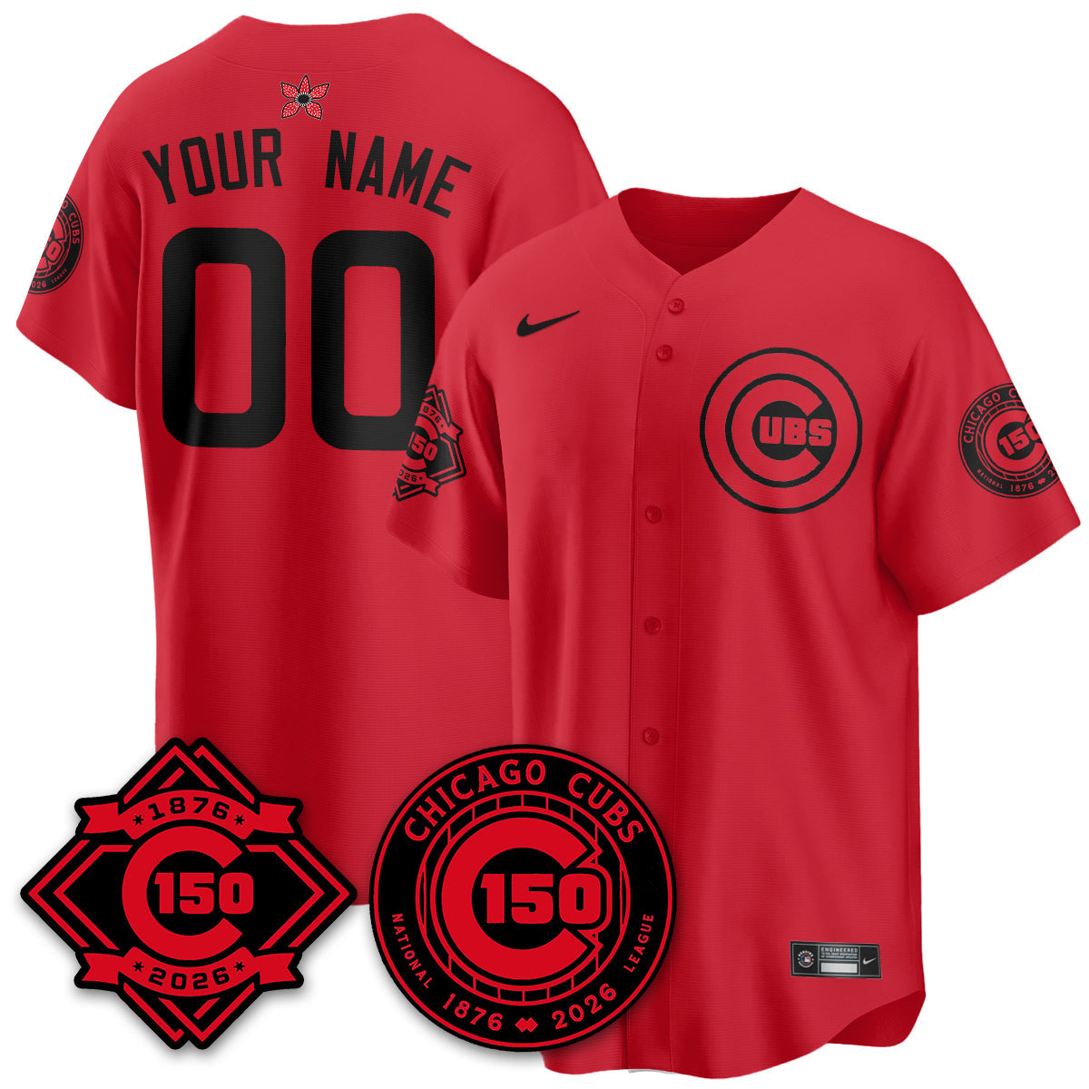CHC Stranger Things Vapor Limited Custom Jersey - 150th Anniversary - All Stitched