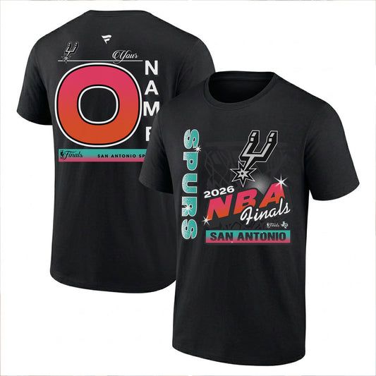 SAS 2026 Basketball  Western Conference Champions Custom Printed T-Shirt V2