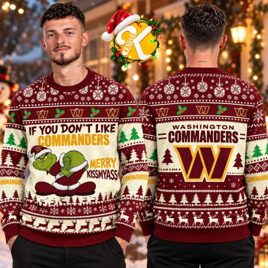 WAS Christmas Gift Ugly Sweater - Printed