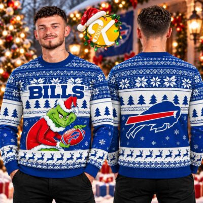 BUF Christmas Gift Ugly Sweater - Printed V5