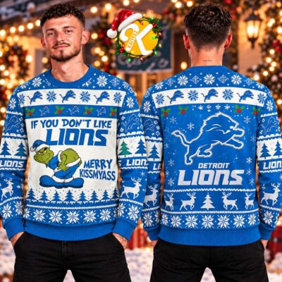 DET Christmas Gift Ugly Sweater - Printed V2