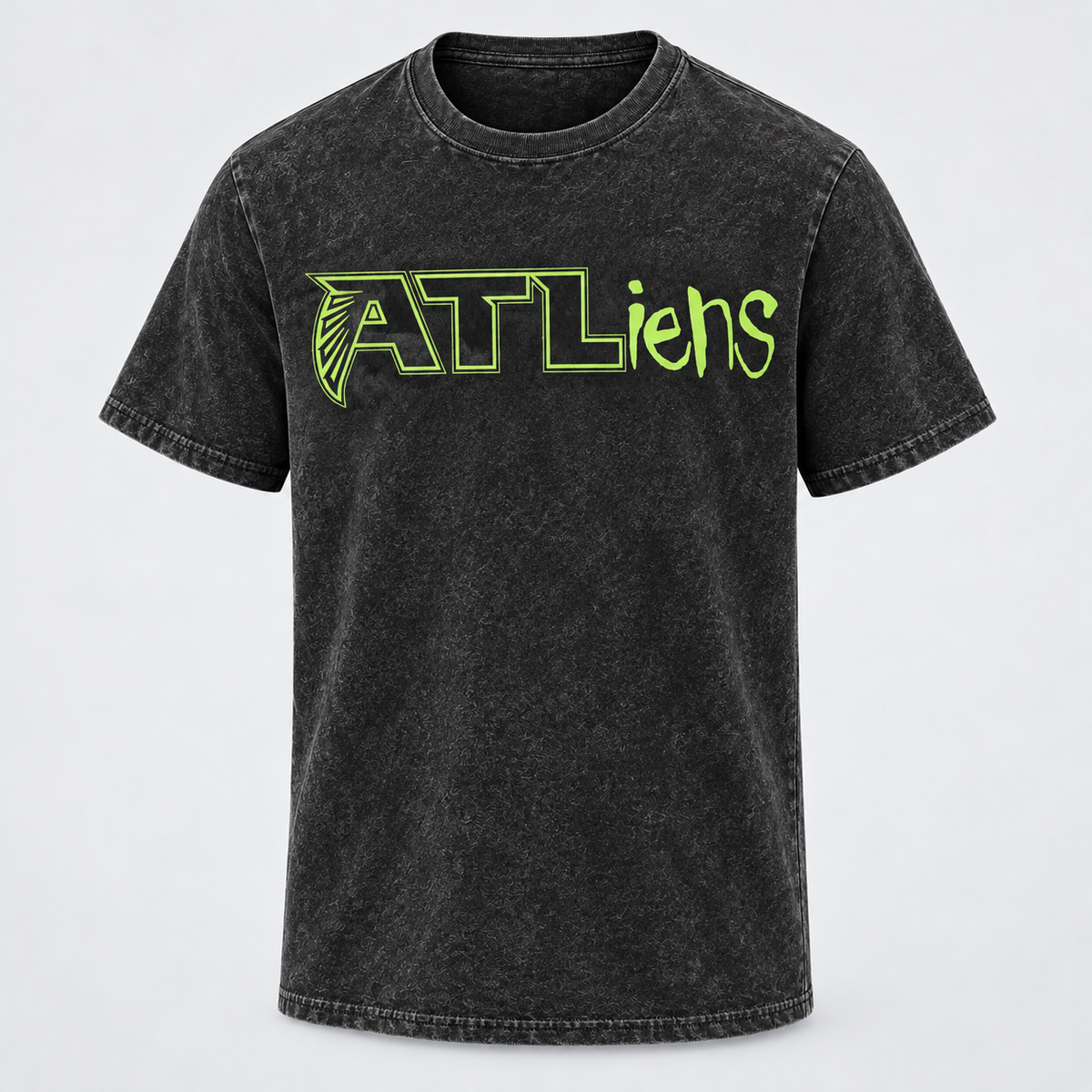 Atlanta Falcons ATLiens Washed T-Shirt - Printed