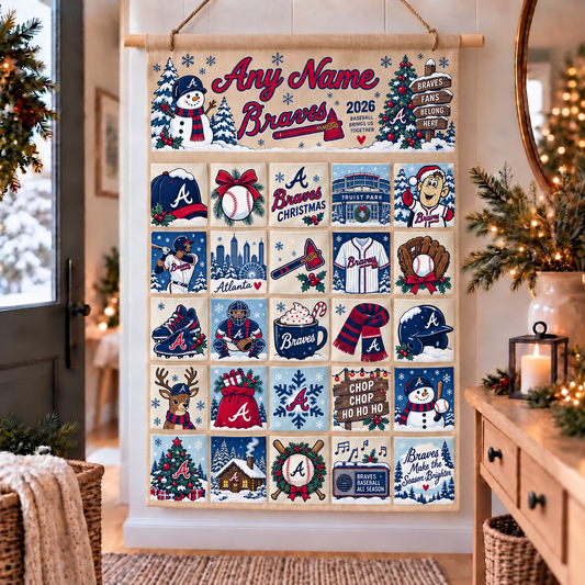 ATL Christmas Custom Wall Advent Calendar - Printed V3