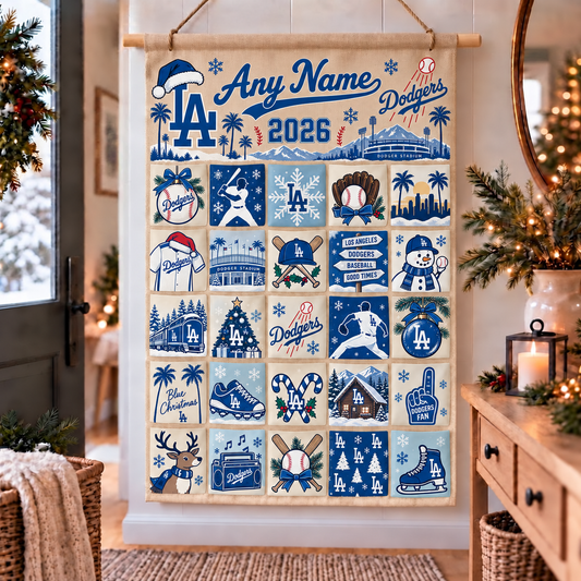 LAD Christmas Custom Wall Advent Calendar - Printed V2
