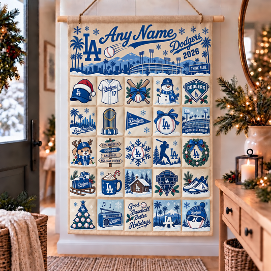 LAD Christmas Custom Wall Advent Calendar - Printed V3