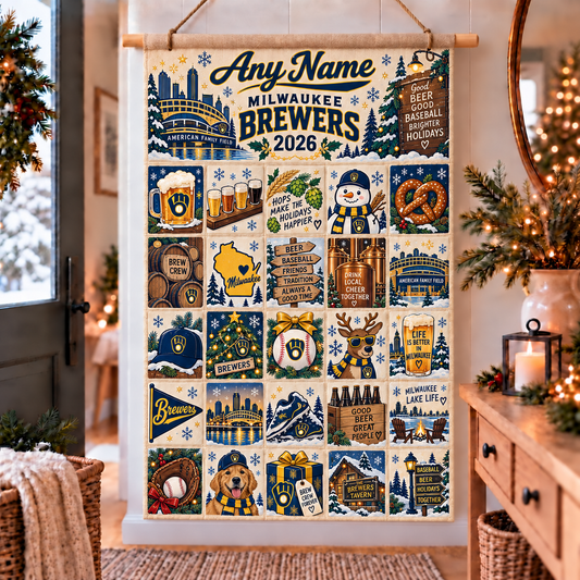 MIL Christmas Custom Wall Advent Calendar - Printed V3