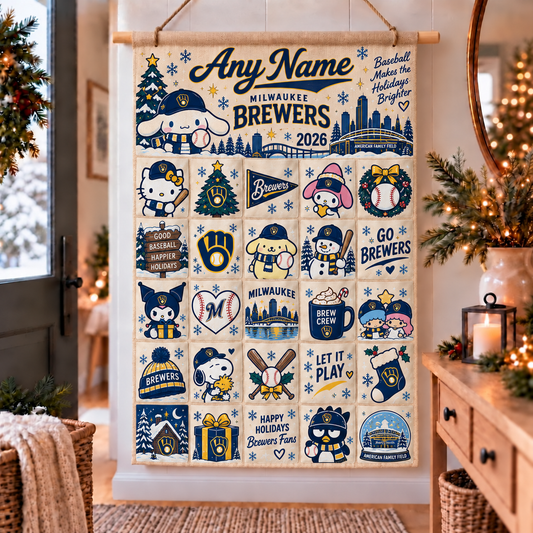 MIL Christmas Custom Wall Advent Calendar - Printed V5