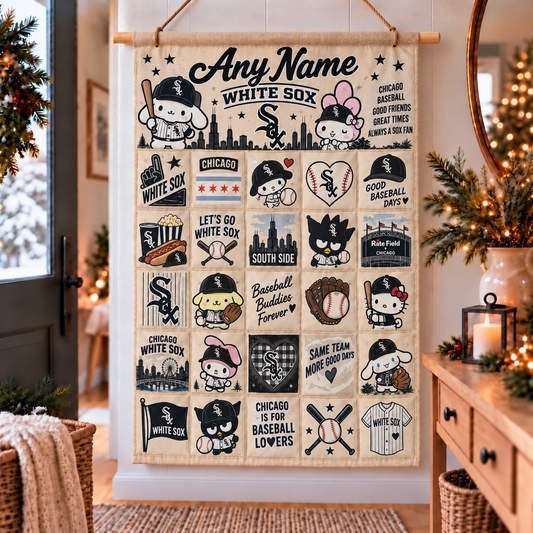 CWS Christmas x Santorini Friends Custom Wall Advent Calendar - Printed V3