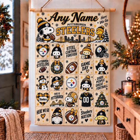PIT Christmas x Santorini Friends Custom Wall Advent Calendar - Printed