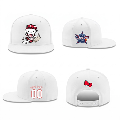 PHI x Meow KT Personalized Snapback Cap - Printed