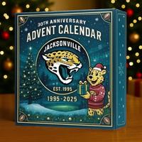 Jacksonville Jaguars 30th Anniversary 2025 Advent Calendar