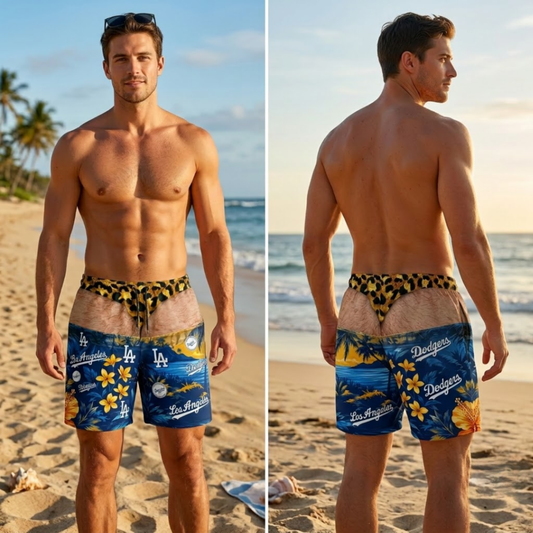 LAD Effect Body Funny Beach Short - Printed