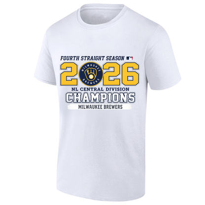 MIL 2026 NL CENTRAL CHAMPS One Side T-Shirt - Printed V6