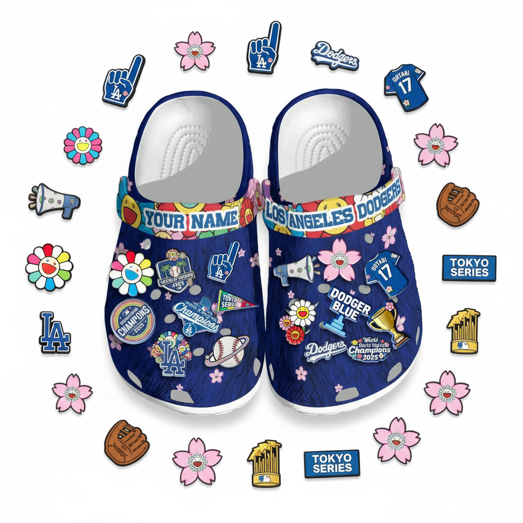 LAD Tokyo Series Clogs - Charms Gift Set - Royal