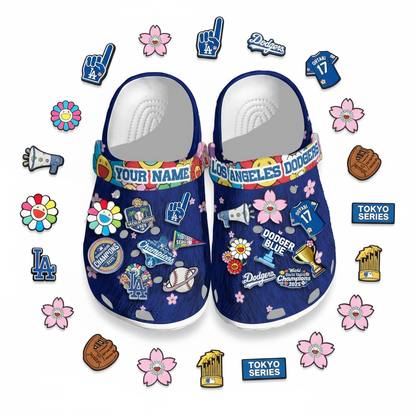 LAD Tokyo Series Clogs - Charms Gift Set - Royal
