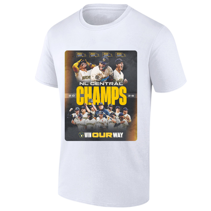 MIL 2026 NL CENTRAL CHAMPS One Side T-Shirt - Printed V5
