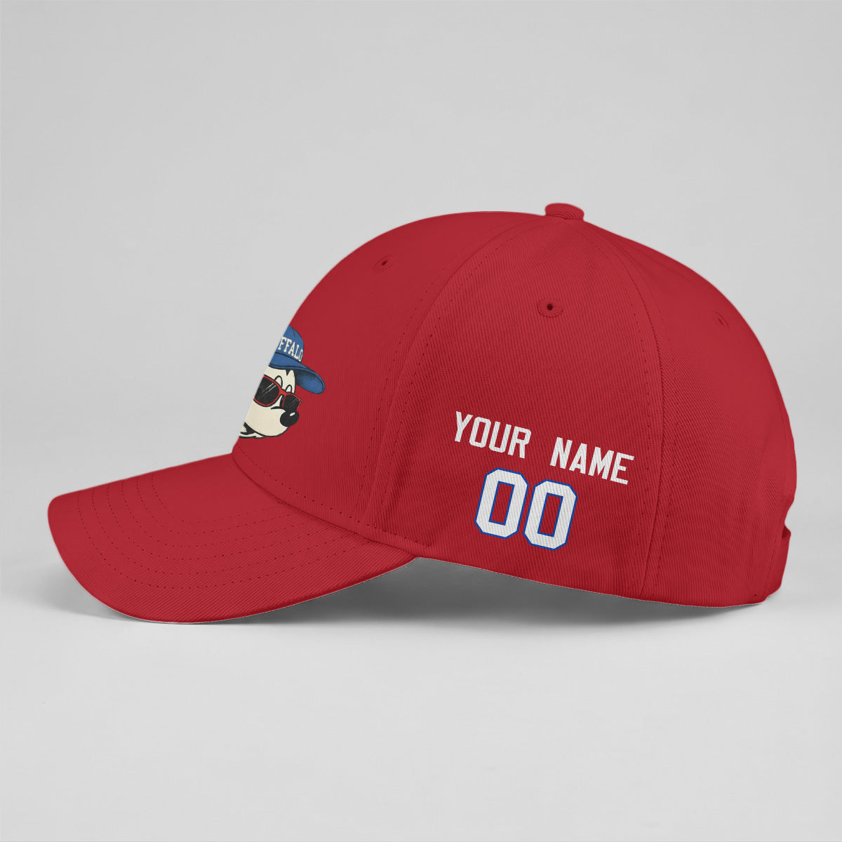 BUF x Cartoon Mouse Custom Baseball Cap - Printed
