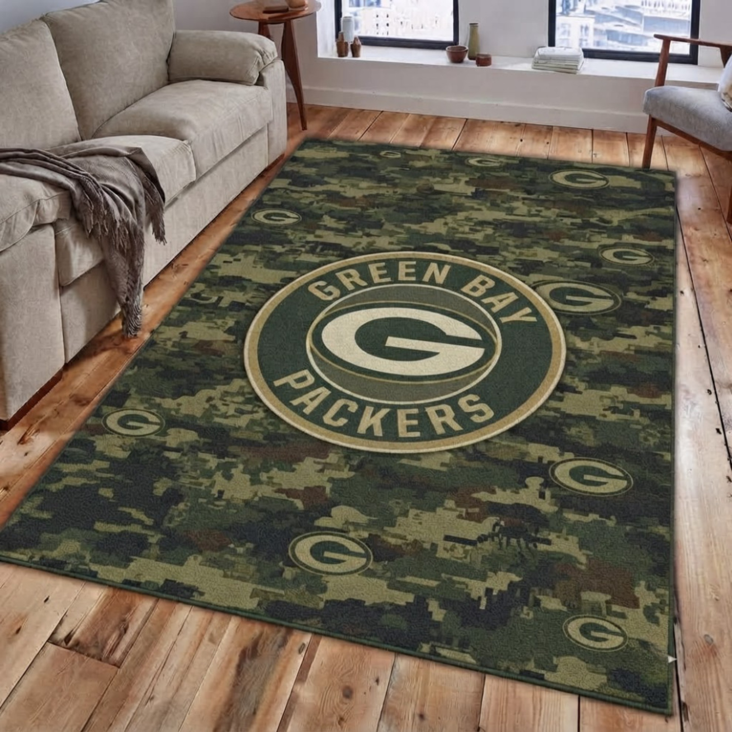 GBP Salute to Service Rug - Printed
