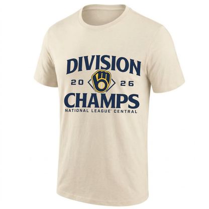 MIL 2026 NL CENTRAL CHAMPS One Side T-Shirt - Printed