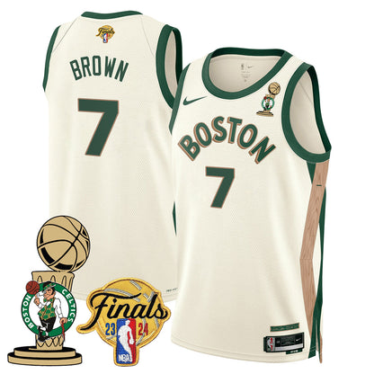 Celtics 2023-24 World Champions Jersey - All Stitched