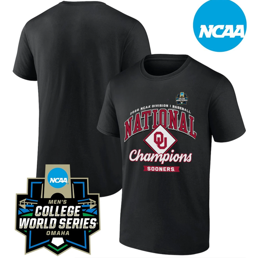 OU 2026 NCAA Men’s Baseball National Champions One Side T-Shirt V4