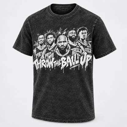 Philadelphia 76ers Superteam Washed T-Shirt - Printed