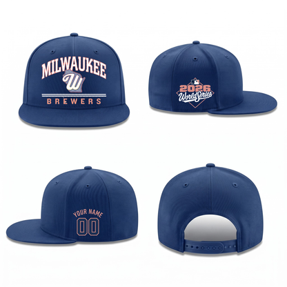 MIL Wisconsin Personalized Snapback Cap - Printed
