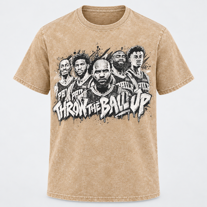 Philadelphia 76ers Superteam Washed T-Shirt - Printed